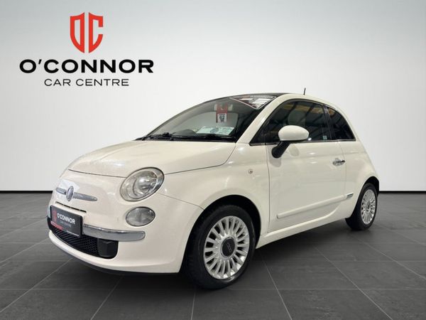 Fiat 500 Hatchback, Petrol, 2013, White