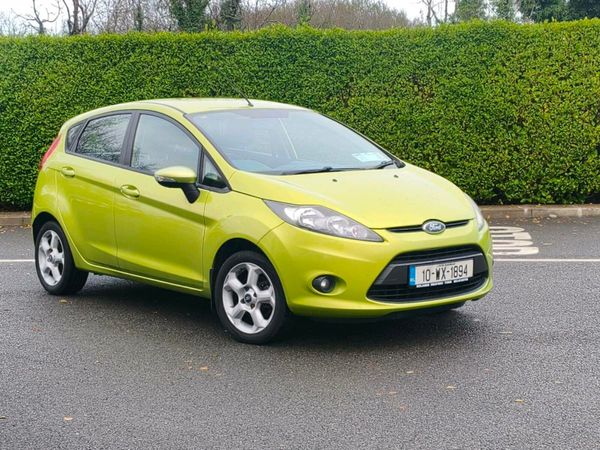 Ford Fiesta Hatchback, Petrol, 2010, Green