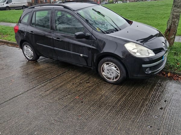 Renault Clio Estate, Petrol, 2009, Black
