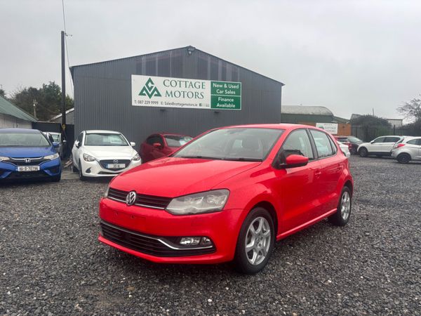 Volkswagen Polo Hatchback, Petrol, 2018, Red