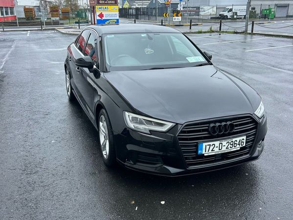 Audi A3 Saloon, Petrol, 2017, Black