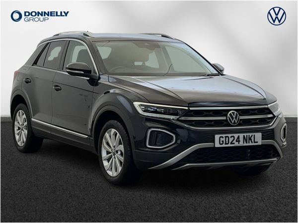 Volkswagen T-Roc Hatchback, Petrol, 2024, Black
