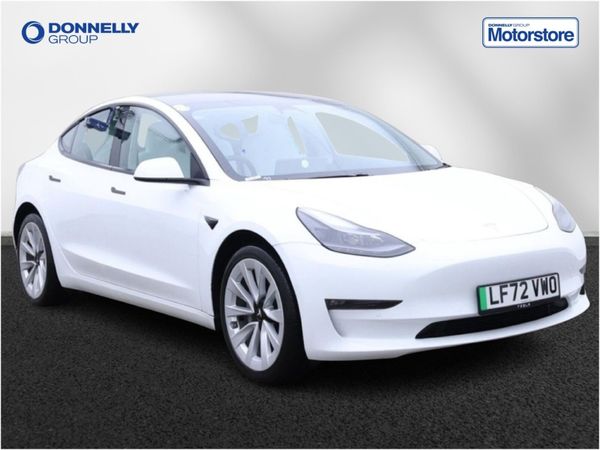 Tesla Model 3 Saloon, Electric, 2022, White