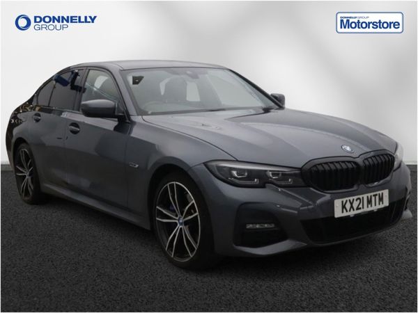 BMW 3-Series Saloon, Petrol Hybrid, 2021, Grey