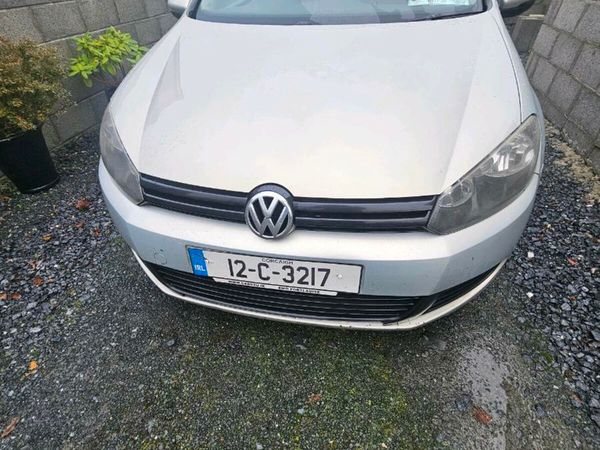 Volkswagen Golf Hatchback, Diesel, 2012, Silver