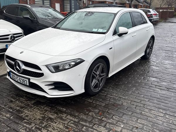 Mercedes-Benz A-Class Hatchback, Petrol Plug-in Hybrid, 2020, White