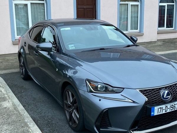 Lexus IS Saloon, Petrol Hybrid, 2017, Grey