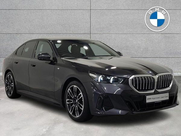 BMW 5-Series Saloon, Petrol Plug-in Hybrid, 2025, Grey
