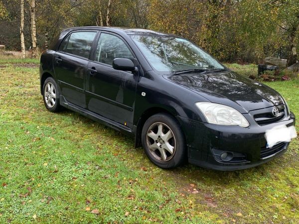 Toyota Corolla Hatchback, Petrol, 2006, Black