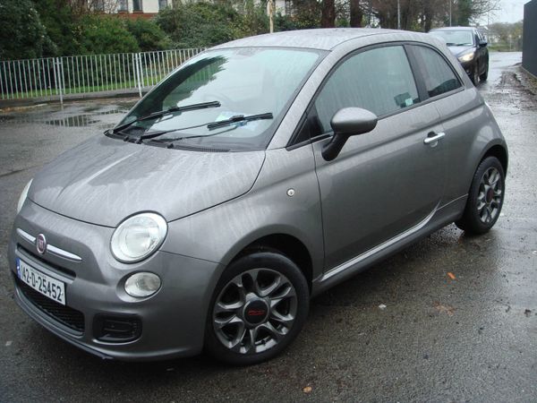 Fiat 500 Hatchback, Petrol, 2014, Grey