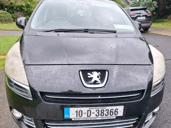 Peugeot 5008 Estate, Diesel, 2010, Black