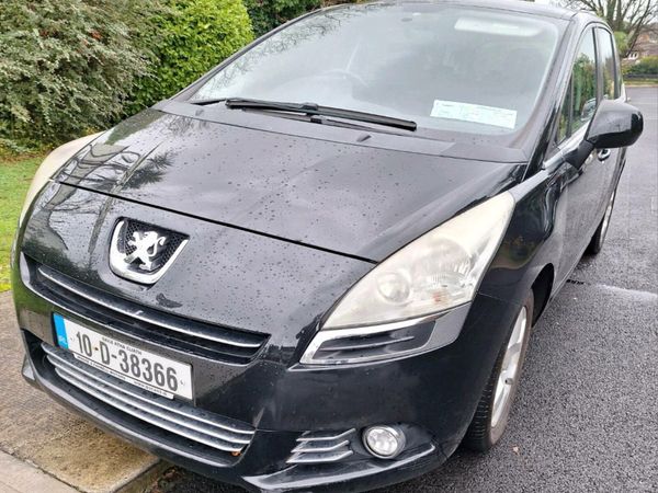 Peugeot 5008 MPV, Diesel, 2010, Black