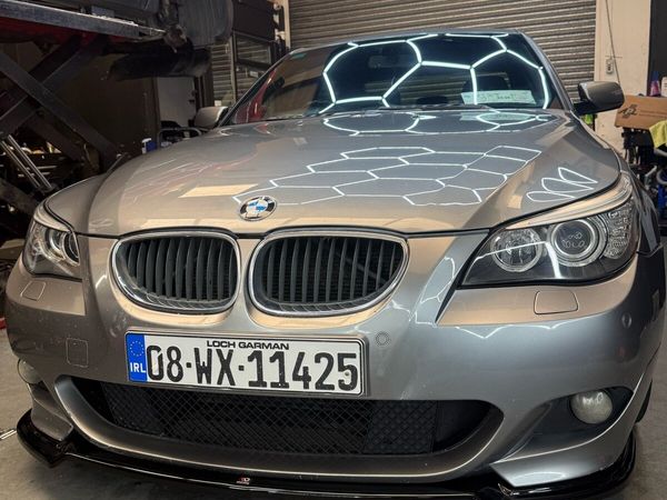 BMW 5-Series Saloon, Diesel, 2008, Grey