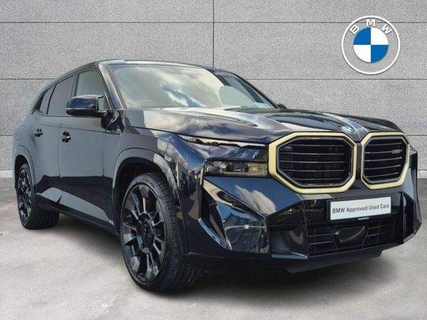 BMW XM SUV, Petrol Plug-in Hybrid, 2025, Black