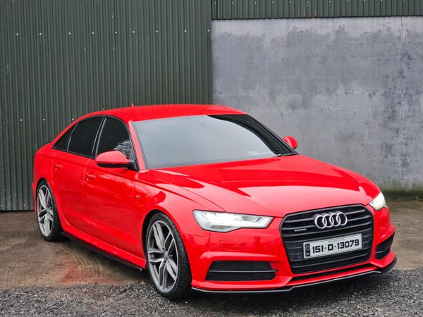 Audi A6 Saloon, Diesel, 2015, Red
