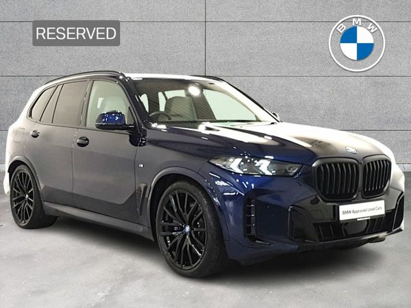 BMW X5 SUV, Petrol Plug-in Hybrid, 2025, Blue