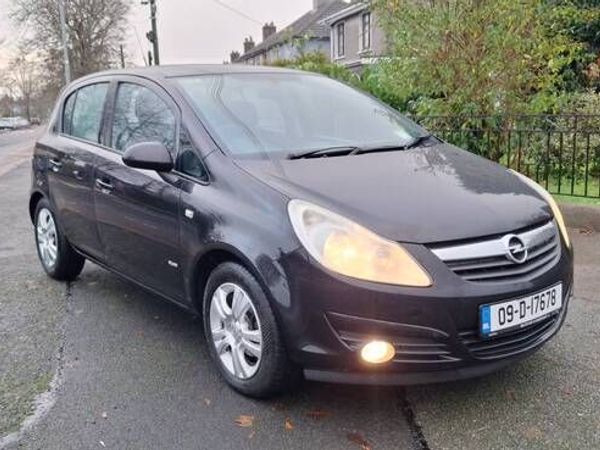 Opel Corsa Hatchback, Petrol, 2009, Black