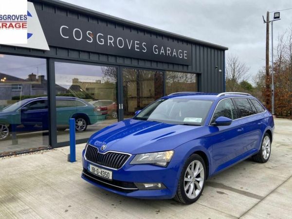 Skoda Superb Estate, Diesel, 2019, Blue
