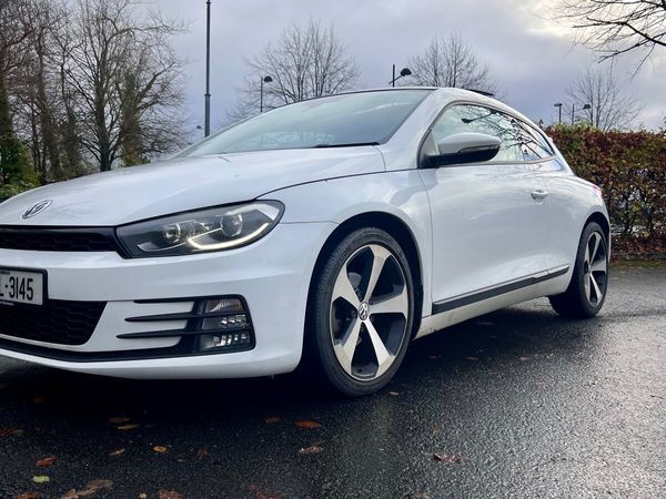 Volkswagen Scirocco Coupe, Petrol, 2015, White