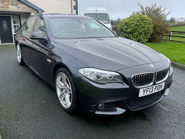 BMW 5-Series Saloon, Diesel, 2013, Grey