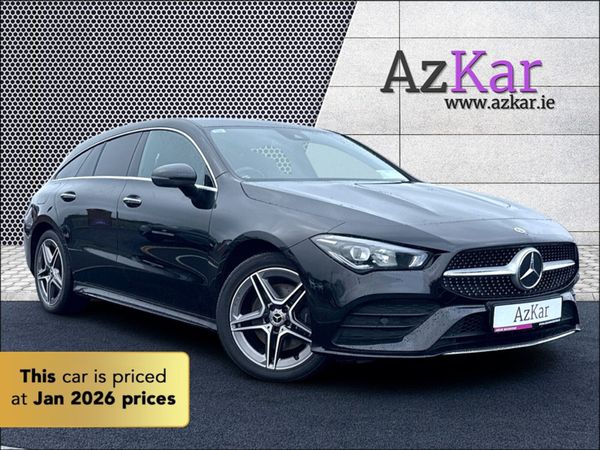 Mercedes-Benz CLA Estate, Petrol Plug-in Hybrid, 2021, Black