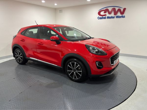 Ford Puma Hatchback, Petrol Hybrid, 2020, Red