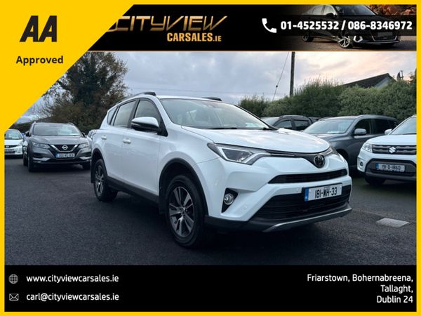 Toyota RAV4 MPV, Diesel, 2018, White