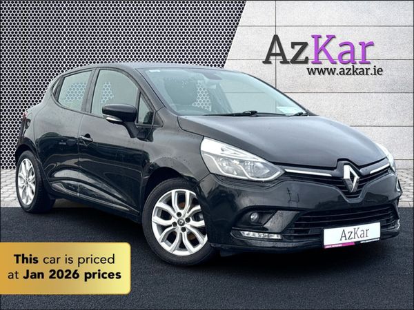 Renault Clio Hatchback, Petrol, 2018, Black