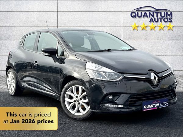Renault Clio Hatchback, Petrol, 2018, Black
