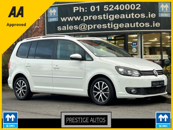Volkswagen Touran MPV, Petrol, 2015, White