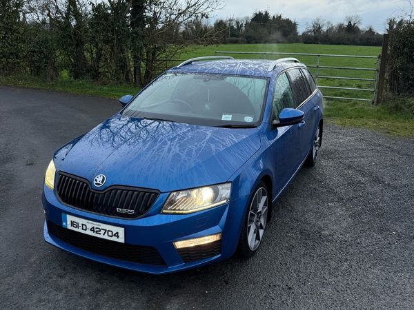 Skoda Octavia Estate, Diesel, 2016, Blue