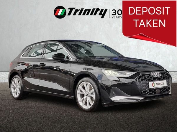 Audi A3 Hatchback, Petrol Plug-in Hybrid, 2025, Black