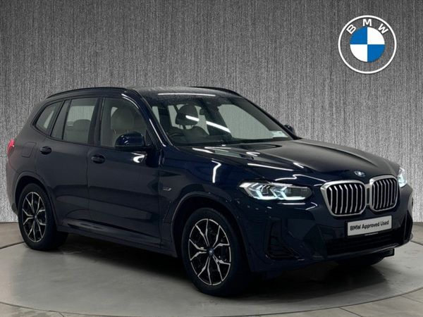 BMW X3 SUV, Petrol Plug-in Hybrid, 2022, Blue