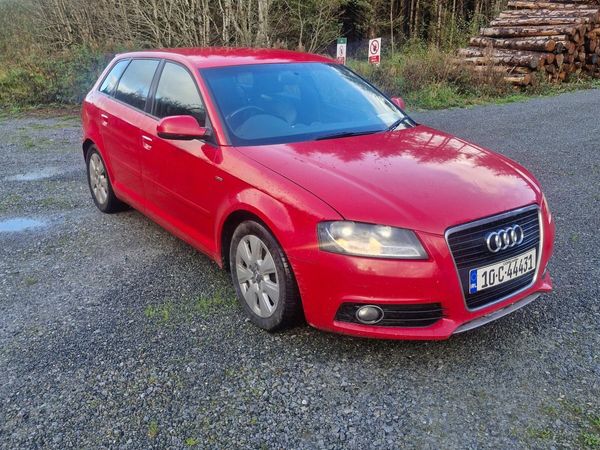 Audi A3 Hatchback, Diesel, 2010, Red