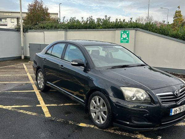 Toyota Avensis Hatchback, Diesel, 2009, Black