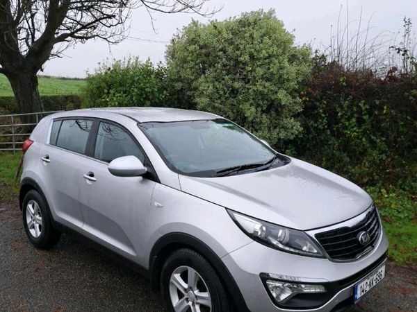 Kia Sportage SUV, Diesel, 2014, Silver