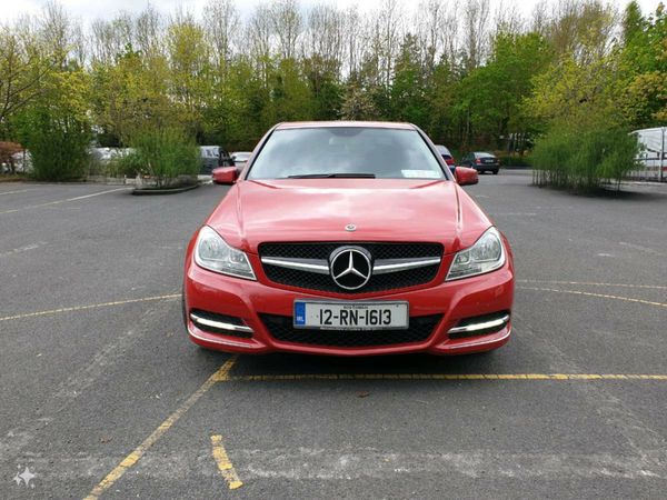 Mercedes-Benz C-Class Saloon, Diesel, 2012, Red