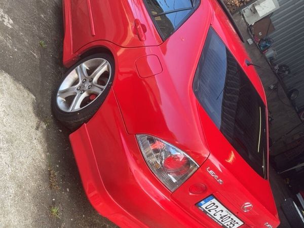 Lexus IS Saloon, Petrol, 2002, Red