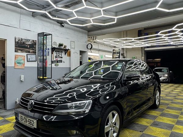 Volkswagen Jetta Saloon, Diesel, 2015, Black