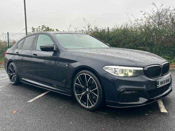 BMW 5-Series Saloon, Diesel, 2019, Black