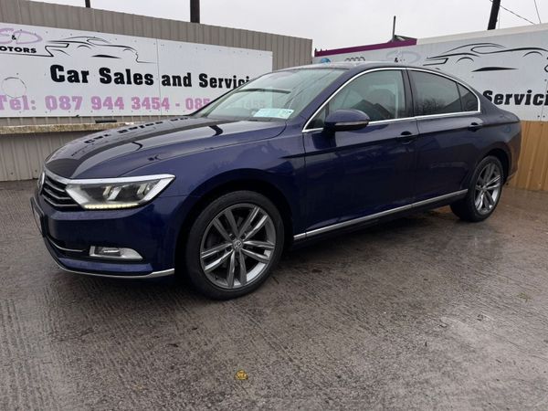 Volkswagen Passat Saloon, Diesel, 2018, Blue