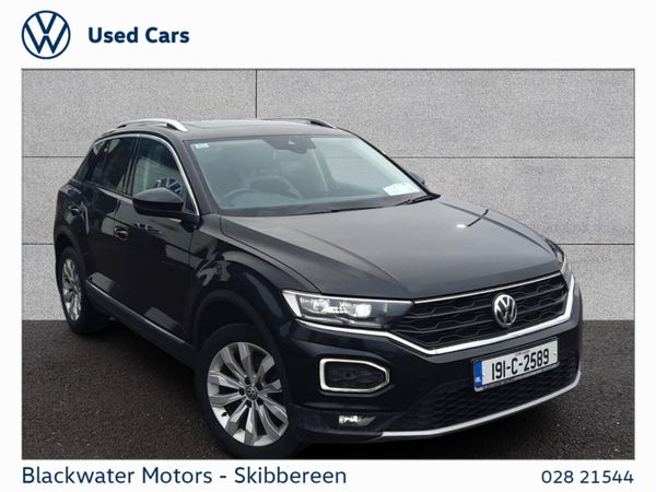 Volkswagen T-Roc Estate, Diesel, 2019, Black