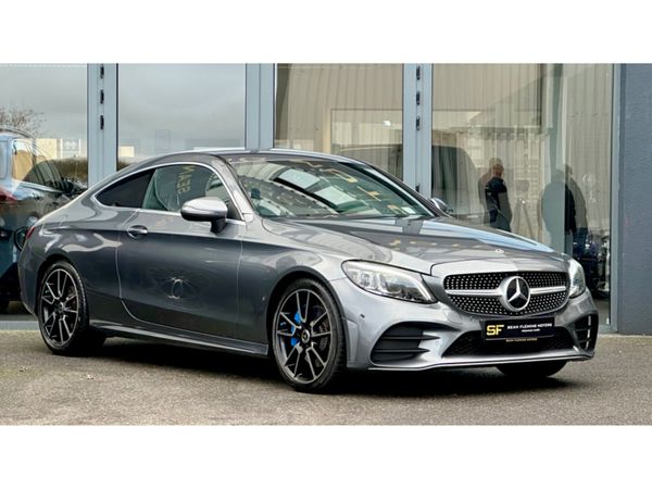 Mercedes-Benz C-Class Coupe, Diesel, 2020, Grey