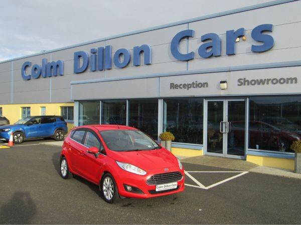 Ford Fiesta Hatchback, Diesel, 2017, Red