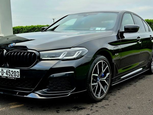 BMW 5-Series Saloon, Petrol Plug-in Hybrid, 2023, Black