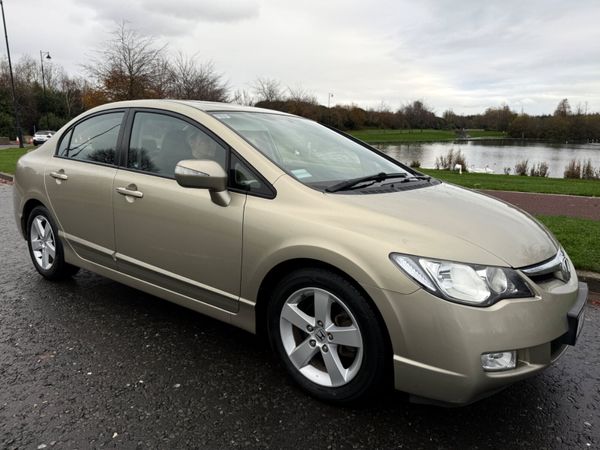 Honda Civic Saloon, Petrol, 2010, Beige