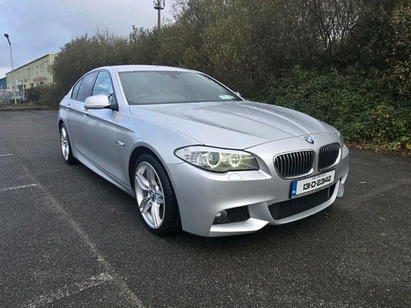 BMW 5-Series Saloon, Diesel, 2013, Silver