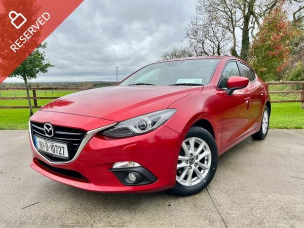Mazda Mazda3 Saloon, Petrol, 2016, Red
