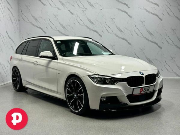 BMW 3-Series Estate, Diesel, 2018, White