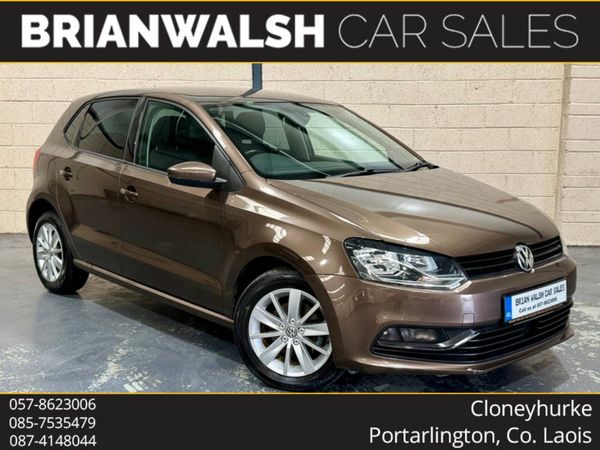 Volkswagen Polo Hatchback, Petrol, 2015, Brown